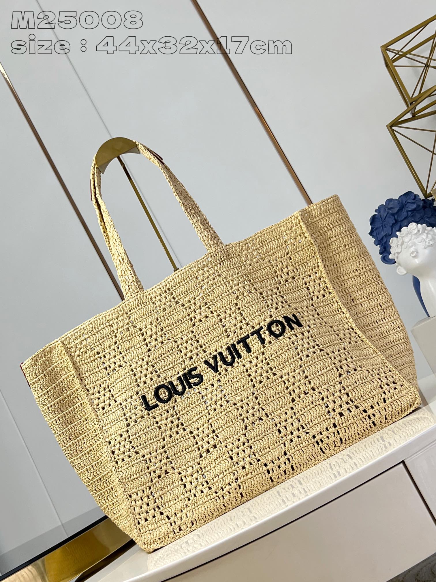 LOUIS VUITTON M25008 Summer Shopper Tote MM